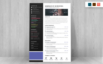 Professionell CV CV mall