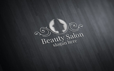 Szablon Logo salonu piękności