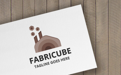 Fabricube Logo šablona