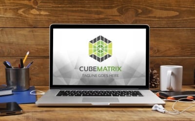 Cube Matrix Logo Template