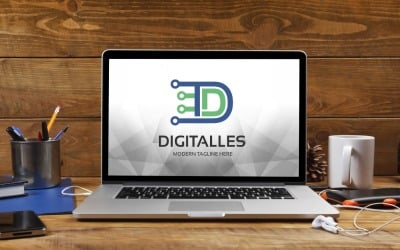 Letter D Logo Template