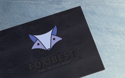 Modèle de logo Foxibest