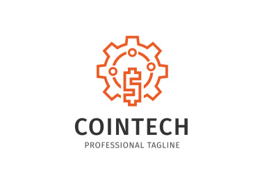 Modelo de logotipo da Crypto Coin Technologies