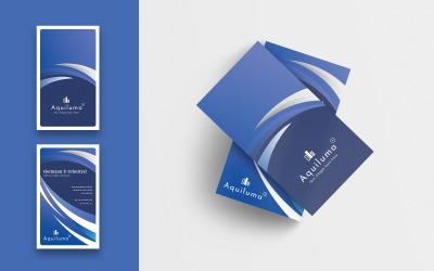 Abstract Business Card-Vertical - Corporate Identity Template