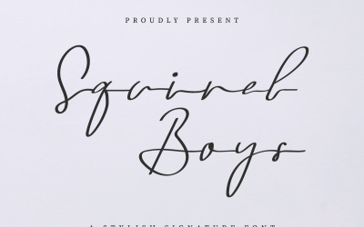 Carattere Squirel Boys