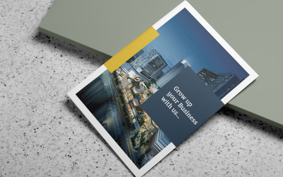 Unternehmensbroschüre Indesign &amp;amp; Word - Vorlage für Corporate Identity