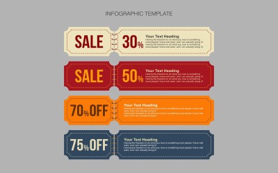 Banner Design Infografik Elemente