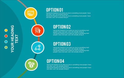 Banner sjabloon infographic elementen