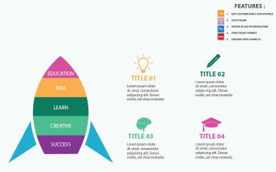 Education Concepts Vector Design Infographic Elements