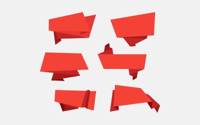 Elementi di infografica design nastro