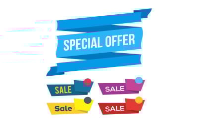 Elementi di infografica modello nastro