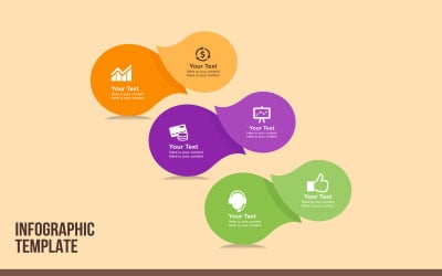 Elementos de infografía de diseño de etiqueta