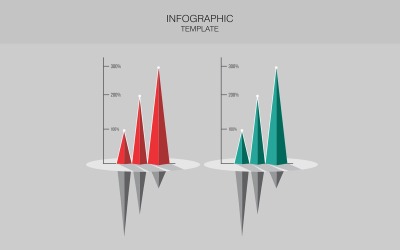 Элементы инфографики аналитического шаблона
