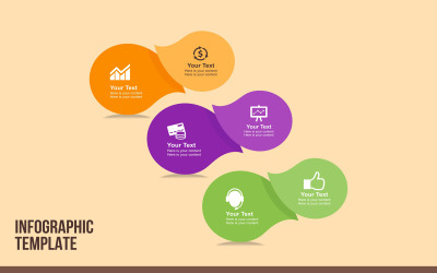 Klistermärke Design Infographic Element