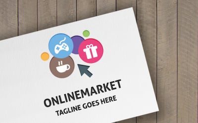 Online Market Logo Logo Template