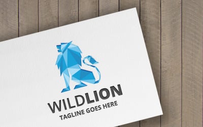 Wild Lion Logo Logo Template