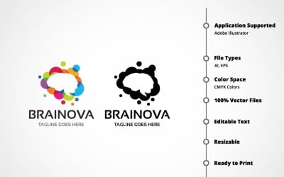 Brainova Logo Template