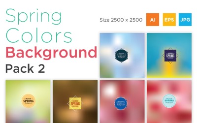 Spring Color  Pack 2 Background