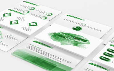 Akvarell üzleti általános PowerPoint sablon
