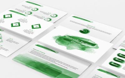 Aquarell Business General PowerPoint-Vorlage