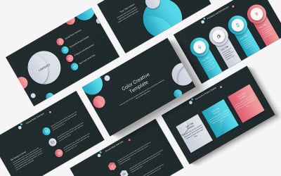 Color Creative PowerPoint-Vorlage