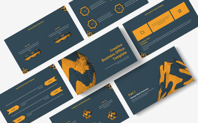 Creative Business Office PowerPoint шаблон