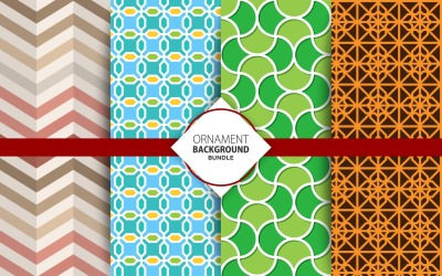 4 Nahtloses Zickzack- und geometrisches Hintergrundset 11 Muster