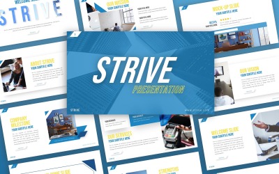 Törekedjen a vállalati prezentáció PowerPoint sablonjára