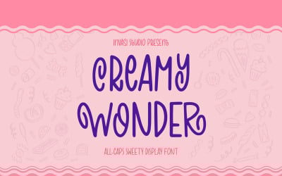 Creamy Wonder | Afficher la police