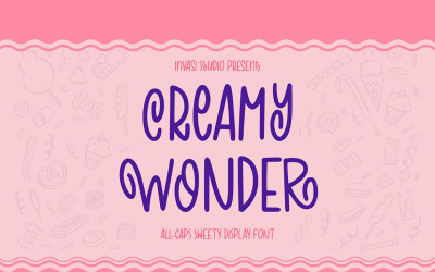 Romig Wonder | Lettertype weergeven