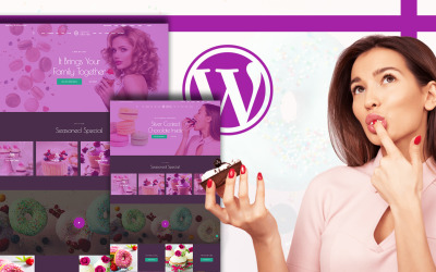 Responsywny motyw WooCommerce Sweatz - Sweet Shop WordPress WooCommerce Theme #150820