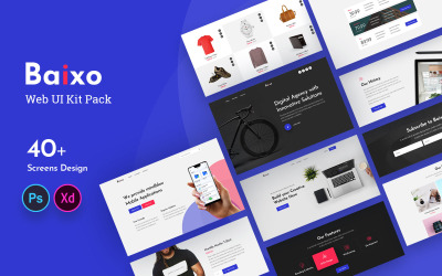 Baixo webbgränssnittselement