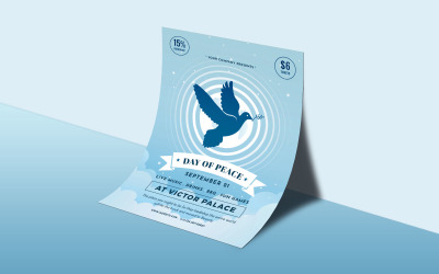 Peace Day Flyer/Poster - Corporate Identity Template