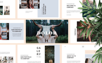 Dolor PowerPoint-mall
