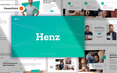 Henz Business PowerPoint-Vorlage