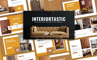 Interiortastic Interior Presentation PowerPoint-mall