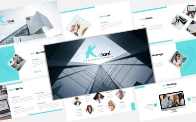 Kalani - modelo de PowerPoint de negócios criativos