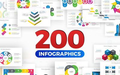 Премиум шаблон Infographics PowerPoint