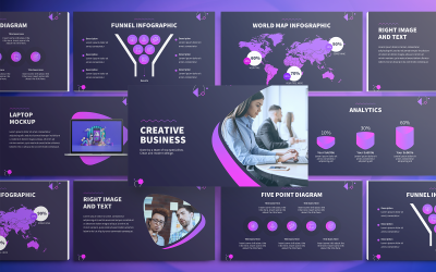 Creative Business PowerPoint template