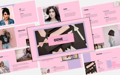 Genesis - Creative Business - Keynote шаблон