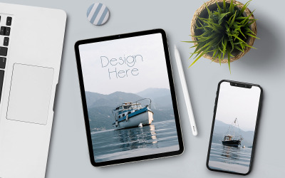 Mockup di prodotto per tablet