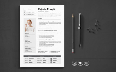 Szablon resume CV Vol.39 #151660