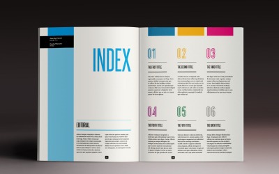 Next Magazine multifunctionele Indesign-sjabloon