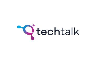 Шаблон логотипа TechTalk