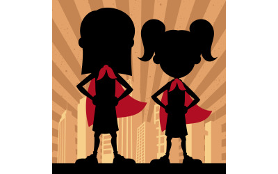 Super Kids 2 Girls - ilustracja