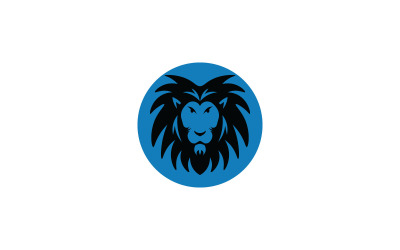 Шаблон логотипа Lion Power