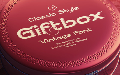 Czcionka Giftbox