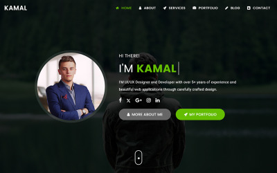 Kamal - Persoonlijk portfolio
