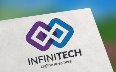 Plantilla de logotipo Infinitech