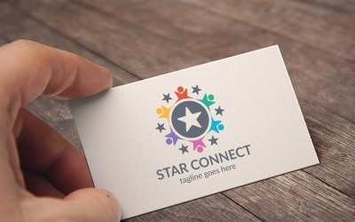 Star Connect Logo Template